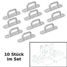 10x Planenöse Planenbügel