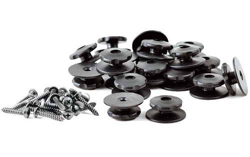 20x anhänger rundknöpfe - 20x,