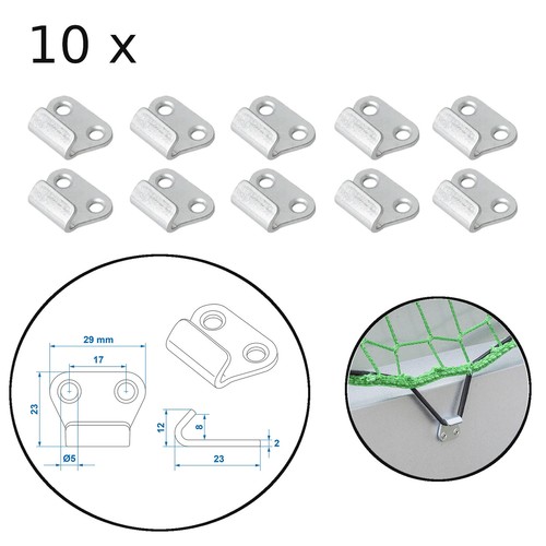 10x planenhaken abspannhaken - planenhaken,