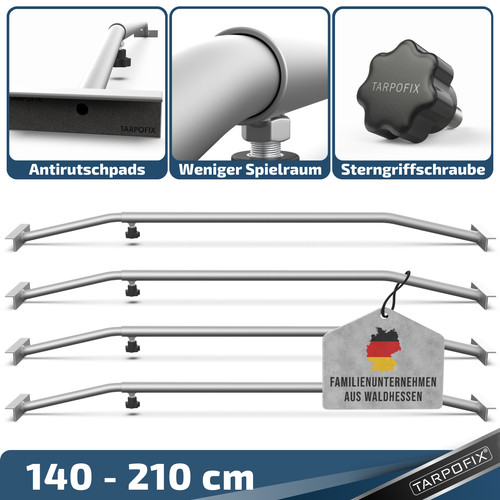 Planenbügel anhänger 140 - 4x,