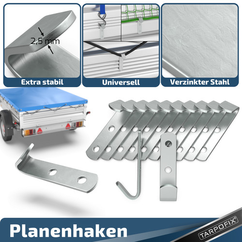 20x planenhaken netzhaken - 20x, für