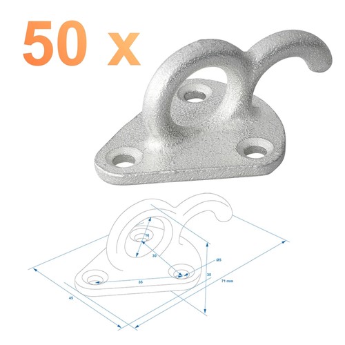 Stück planenhaken mit öse - 50,